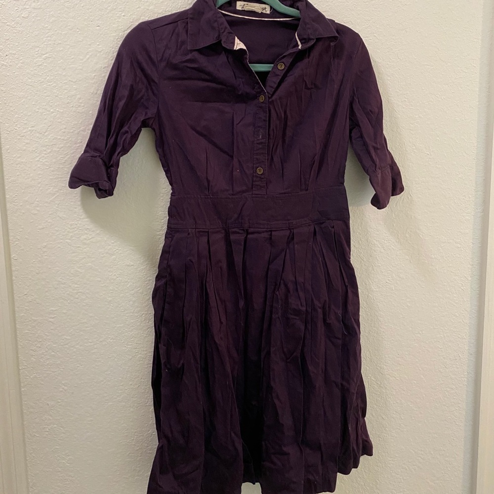 Vintage purple dress